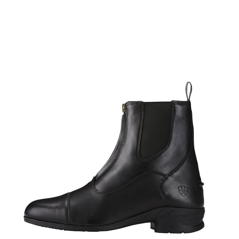 Ariat English: Heritage IV Zip Botas Paddock Hombre - Negras (ELJRF3092)